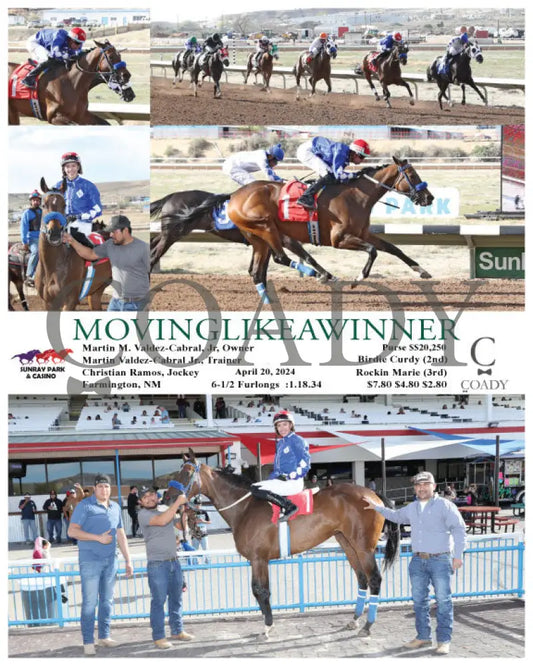 Movinglikeawinner - 04 - 20 - 24 R11 Srp Sunray Park