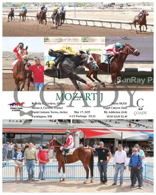 MOZART J - 05-17-25 - R06 - SRP SunRay Park
