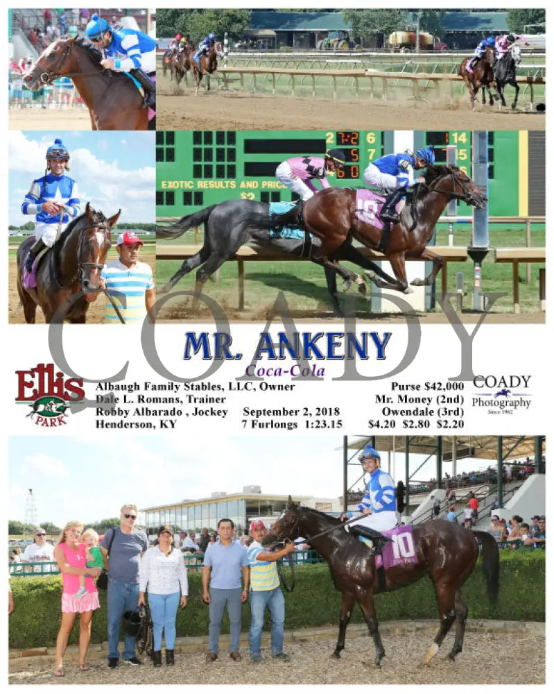 Mr. Ankeny - 090218 Race 06 Elp Ellis Park