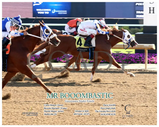 MR BOOOMBASTIC - Governors Stake Trials - 10-04-25 - R01 - IND - Action Indiana Grand