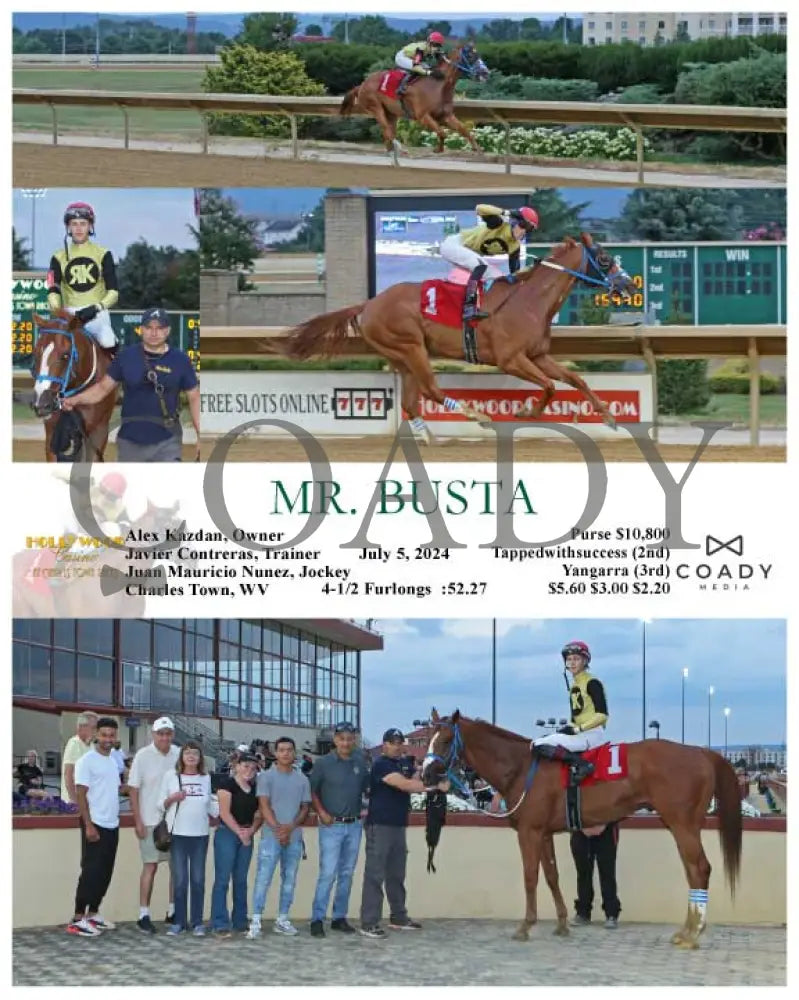 Mr. Busta - 07-05-24 R03 Ct Hollywood Casino At Charles Town Races