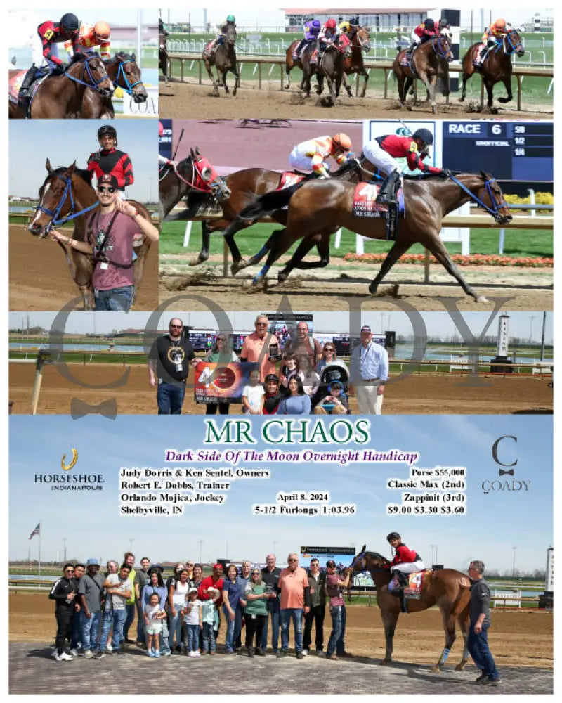 Mr Chaos - Dark Side Of The Moon Overnight Handicap 04 - 08 - 24 R06 Ind Indiana Grand