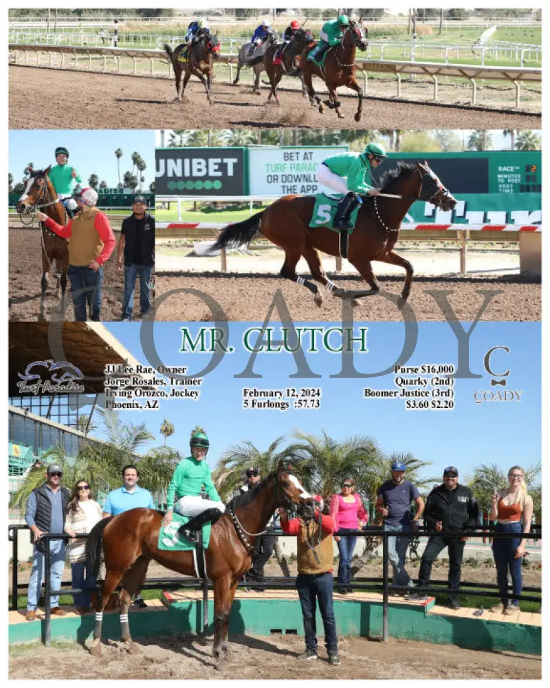 Mr. Clutch - 02-12-24 R02 Tup Turf Paradise