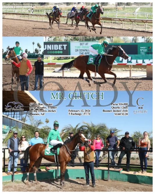 Mr. Clutch - 02-12-24 R02 Tup Turf Paradise