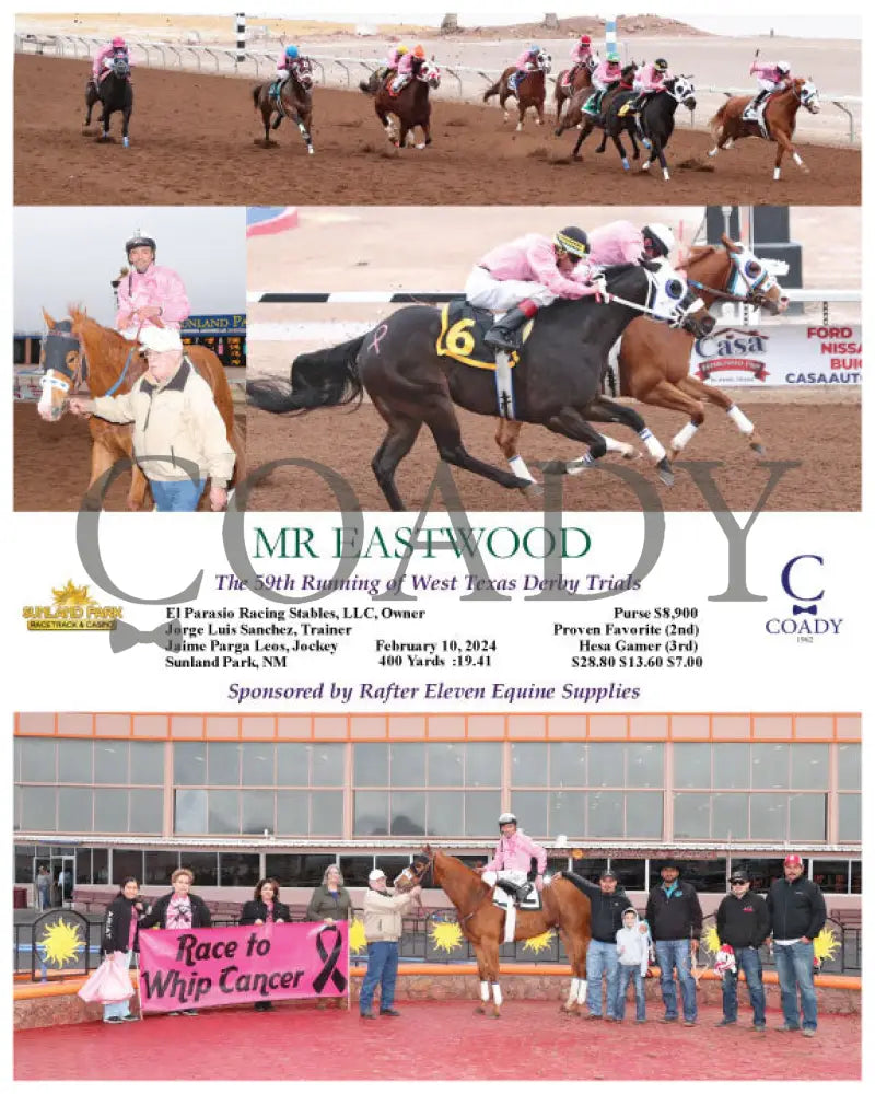 Mr Eastwood - The 59Th Running Of West Texas Derby Trials 02-10-24 R09 Sun Sunland Park