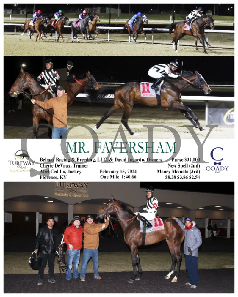 Mr. Faversham - 02-15-24 R09 Tp Turfway Park