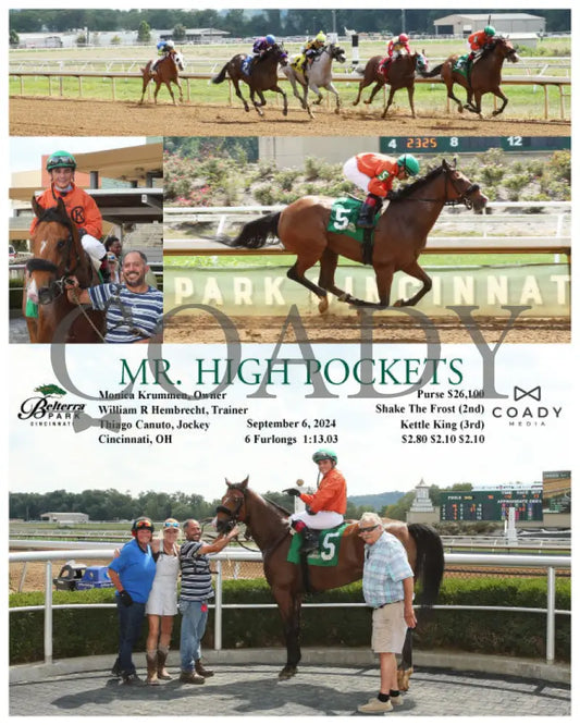 Mr. High Pockets - 090624 Race 03 Btp Belterra Park