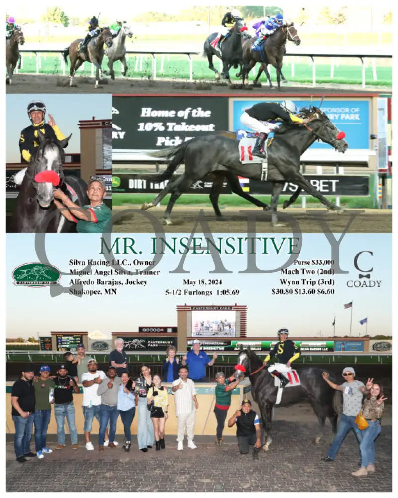 Mr. Insensitive - 05-18-24 R05 Cby Canterbury Park