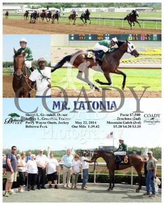 Mr. Latonia - 052214 Race 05 Btp Belterra Park