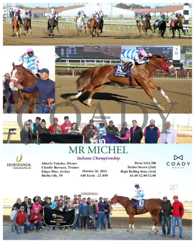 Mr Michel - 102624 Race 10 Ind Indiana Grand