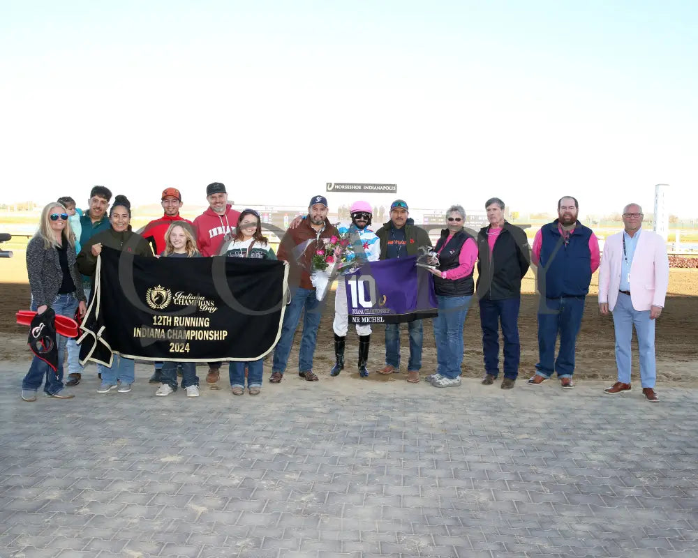 Mr Michel - Indiana Championship 10-26-24 R10 Horseshoe Presentation 01 Sammantha Pagels Grand