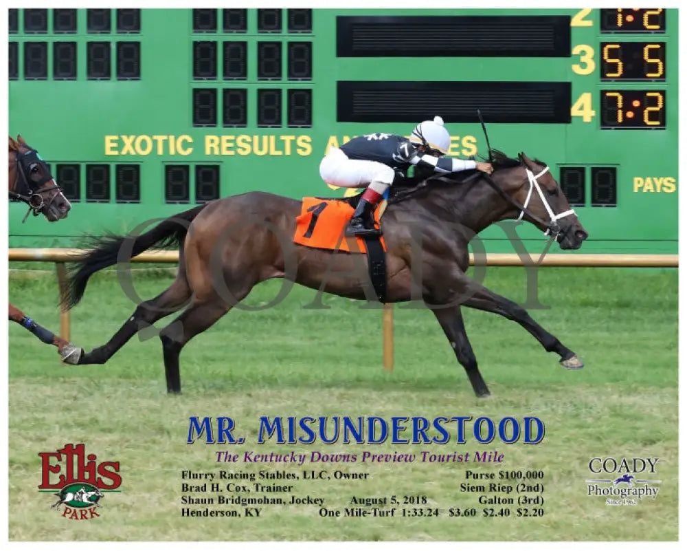 MR. MISUNDERSTOOD - 080518 - Race 08 - ELP - Action - Coady Media - Kurtis Coady Photography