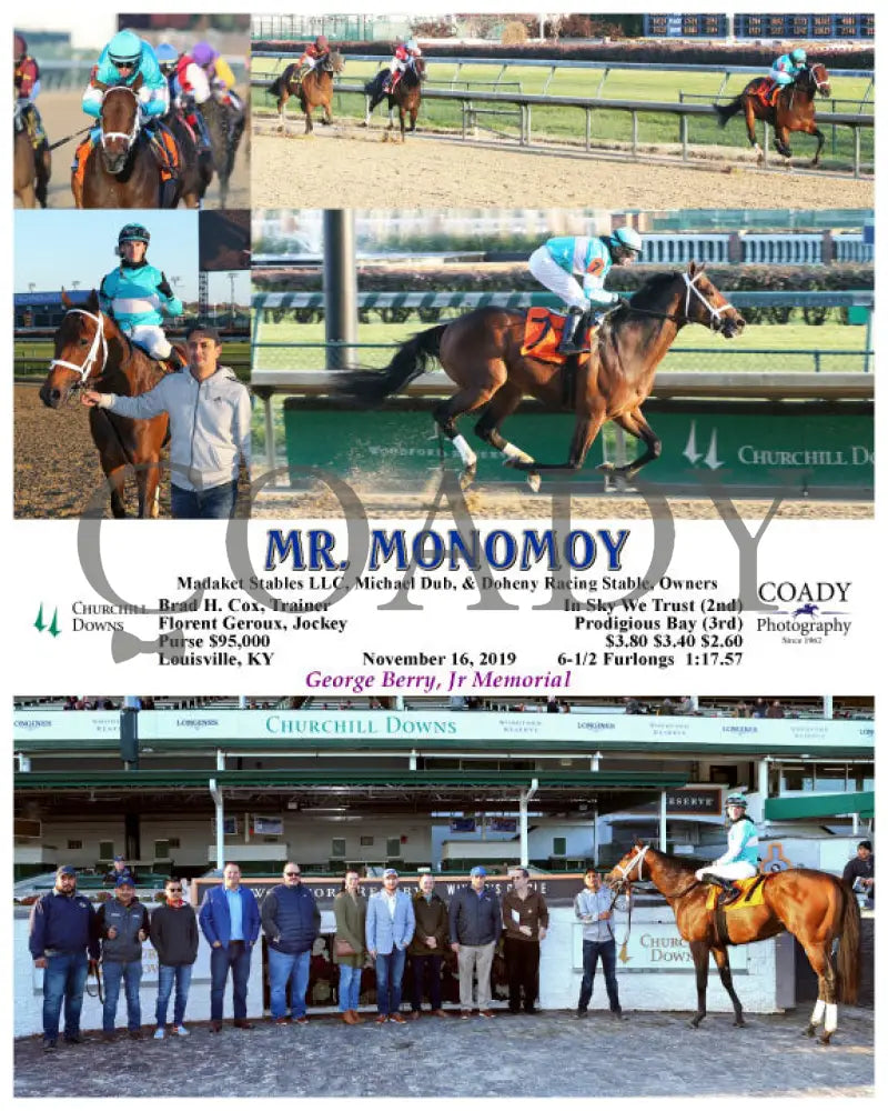 Mr. Monomoy - 11-16-19 R08 Cd Churchill Downs
