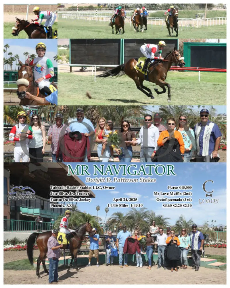 MR NAVIGATOR - Dwight D. Patterson Stakes - 04-24-25 - R04 - TUP Turf Paradise