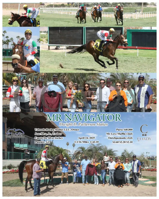 MR NAVIGATOR - Dwight D. Patterson Stakes - 04-24-25 - R04 - TUP Turf Paradise