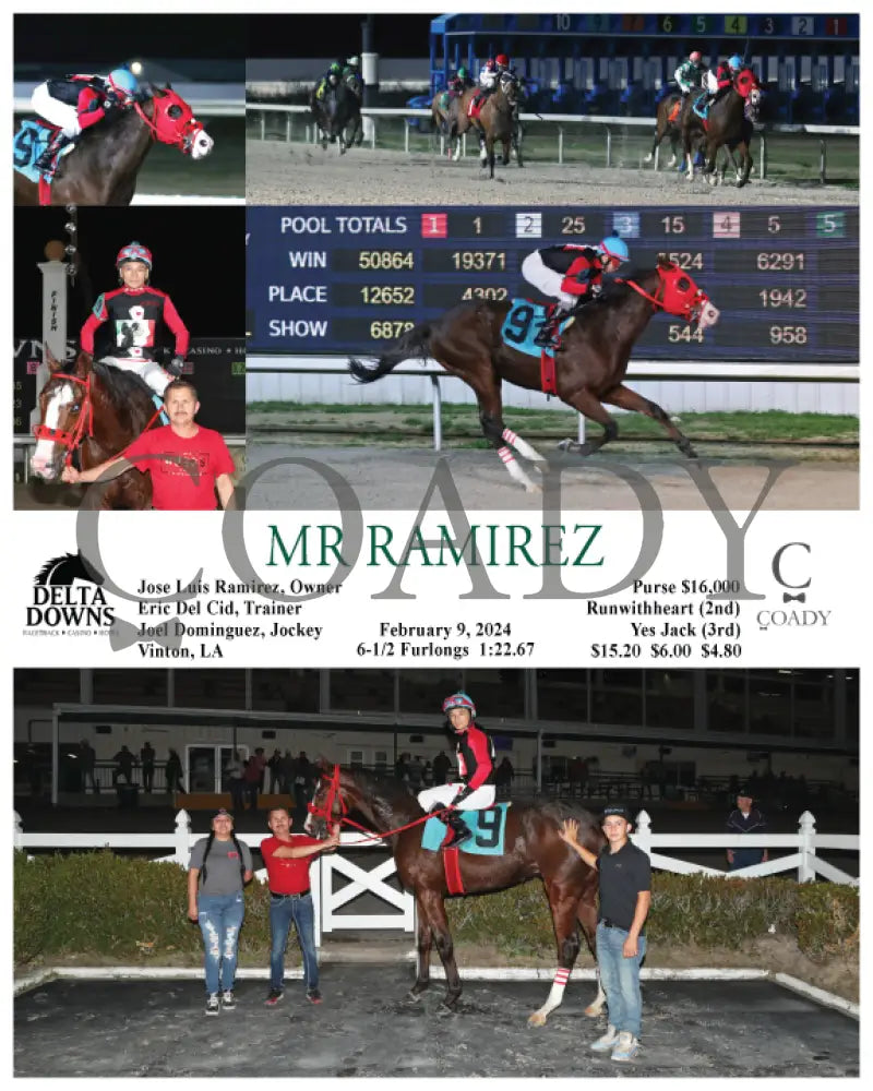Mr Ramirez - 02-09-24 R08 Ded Delta Downs