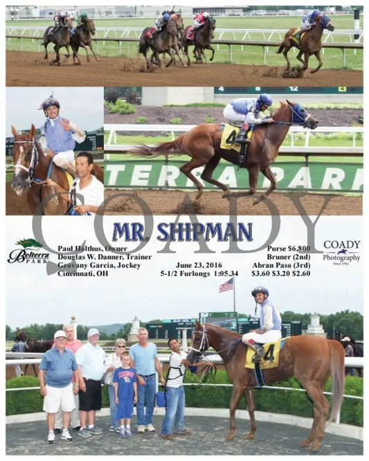 Mr. Shipman - 062316 Race 08 Btp Belterra Park