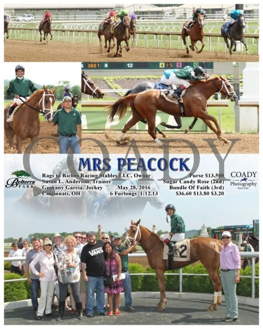 Mrs Peacock - 052816 Race 04 Btp Belterra Park
