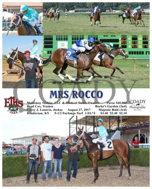Mrs Rocco - 082717 Race 07 Elp Ellis Park