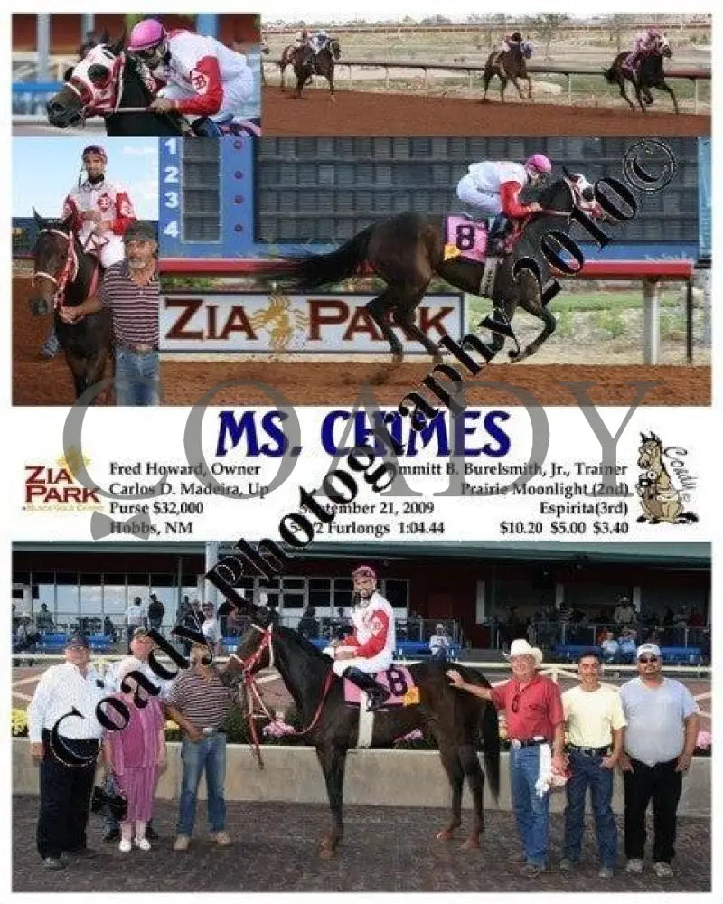 Ms. Chimes - 9 21 2009 Zia Park