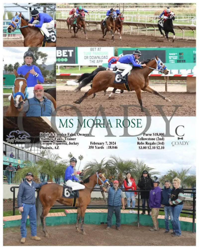Ms Moria Rose - 02-07-24 R01 Tup Turf Paradise