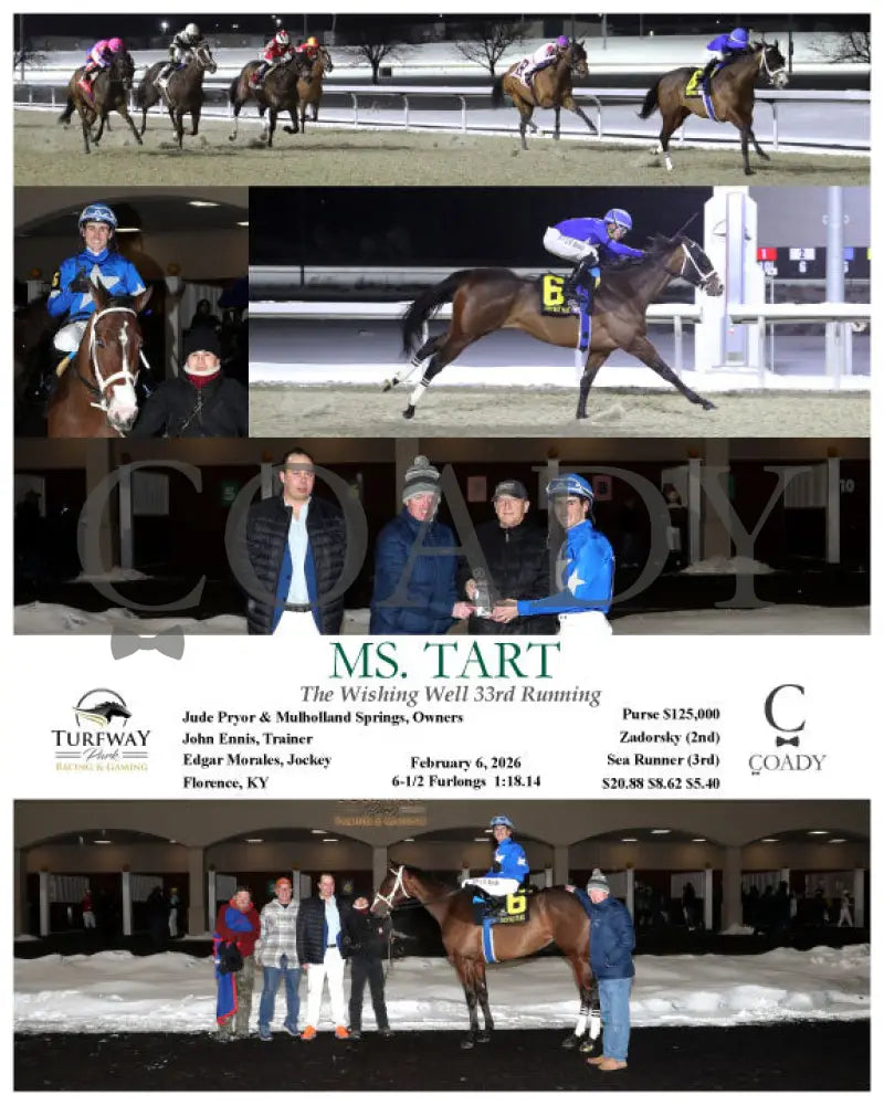 MS. TART - The Wishing Well 33rd Running - 02-06-26 - R08 - TP - Coady Media - Kurtis Coady Photography