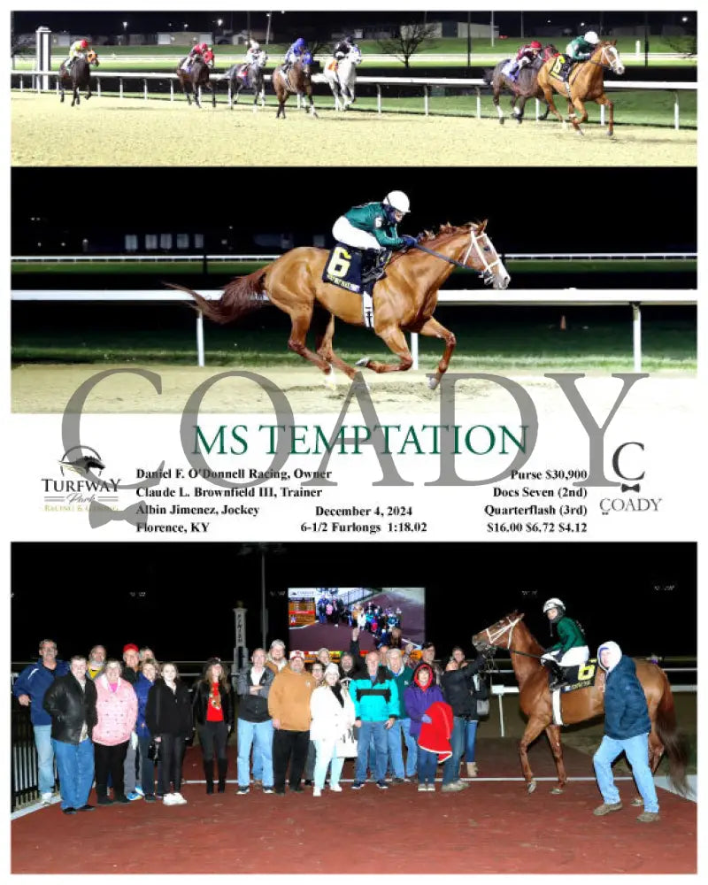 Ms Temptation - 12-04-24 R06 Tp Turfway Park