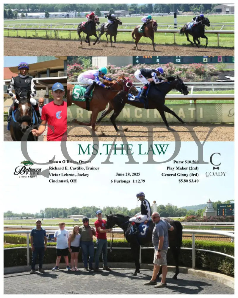 MS.THE LAW - 062825 - Race 01 - BTP Indiana Grand