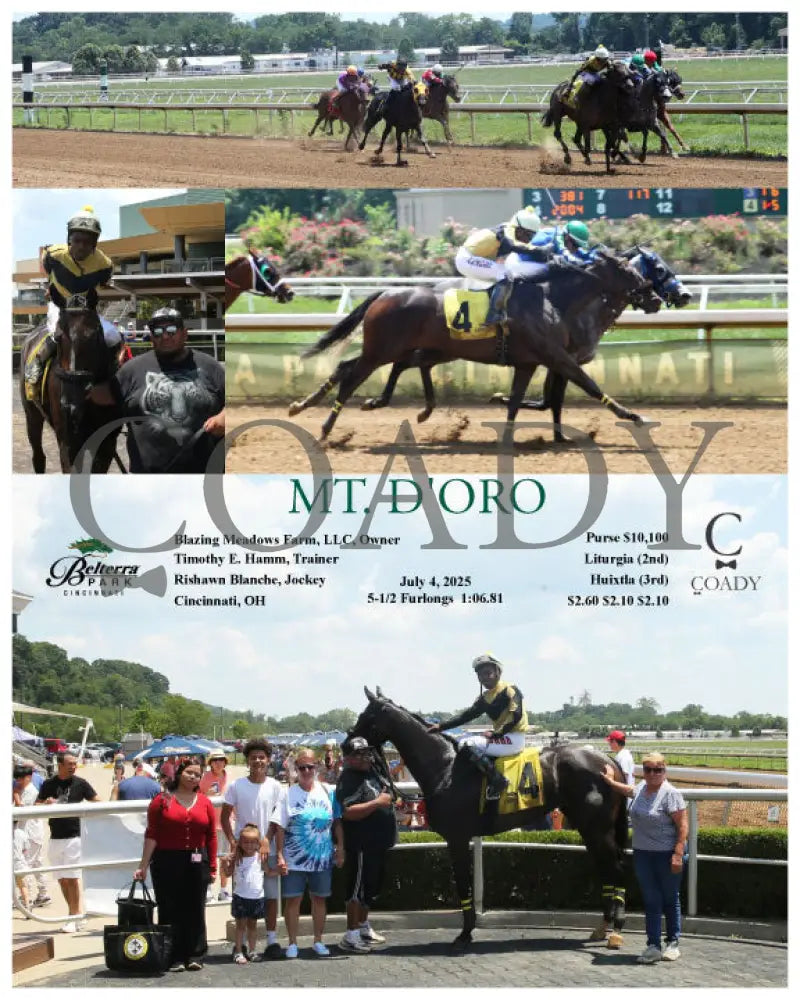 MT. D’ORO - 07-04-25 - R03 - BTP Indiana Grand