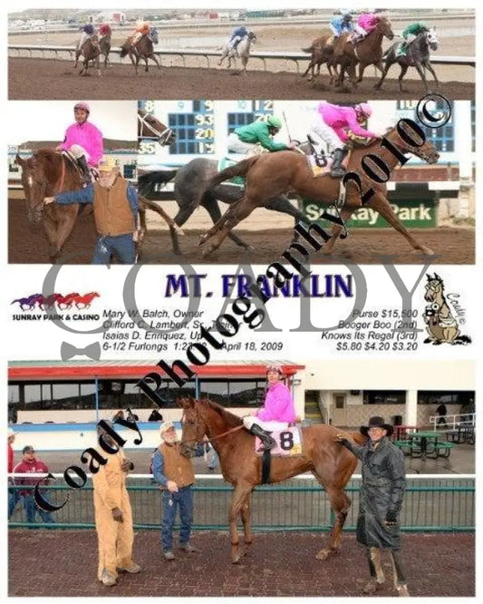 Mt. Franklin - 4 17 2009 Sunray Park