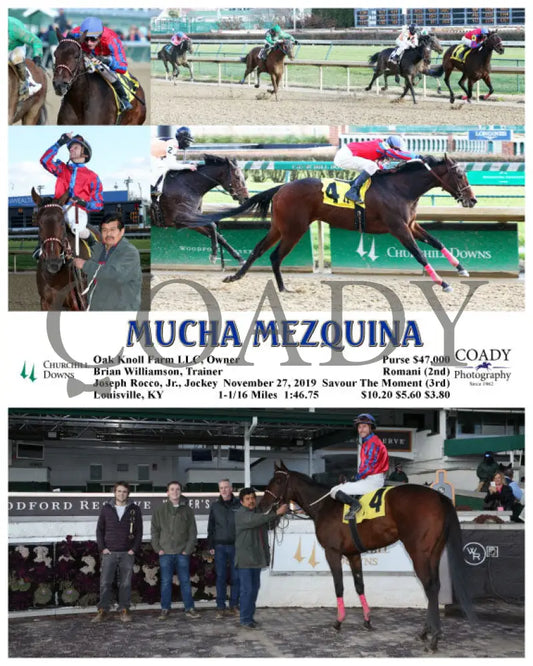 Mucha Mezquina - 11-27-19 R04 Cd Churchill Downs