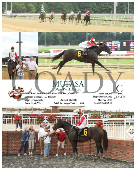 Mufasa - New Track Record 08-12-24 R06 Cnl Colonial Downs
