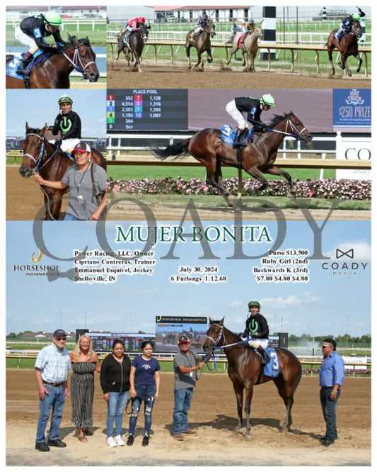 Mujer Bonita - 07-30-24 R06 Ind Indiana Grand