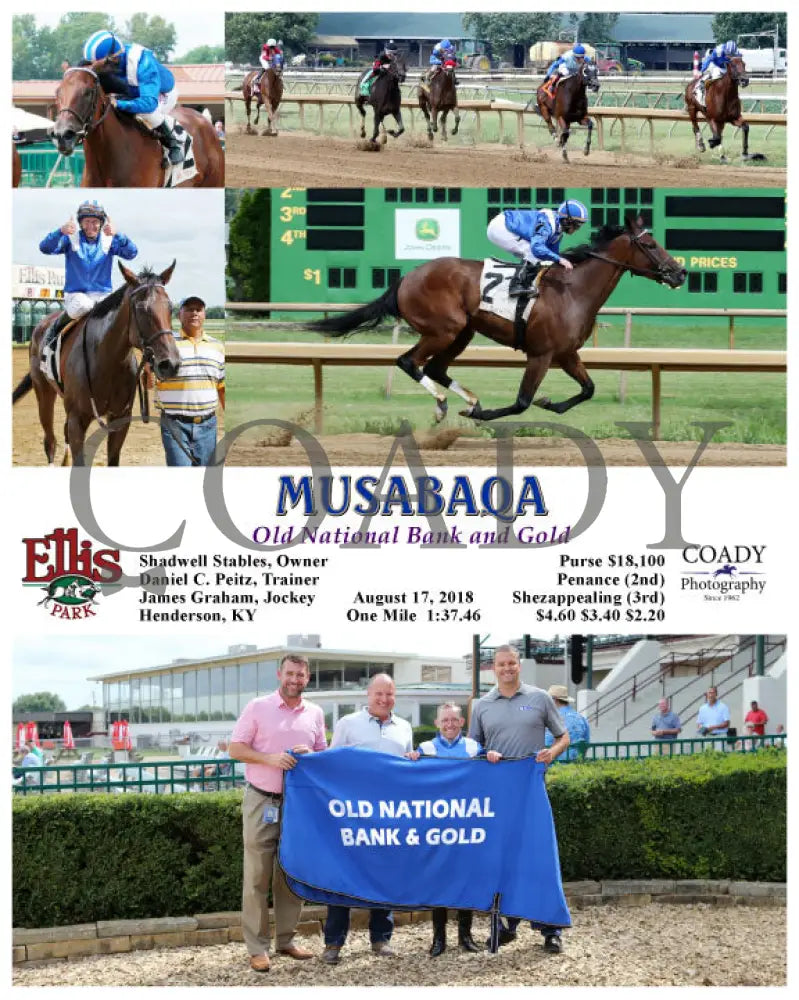 Musabaqa - 081718 Race 06 Elp Group Ellis Park