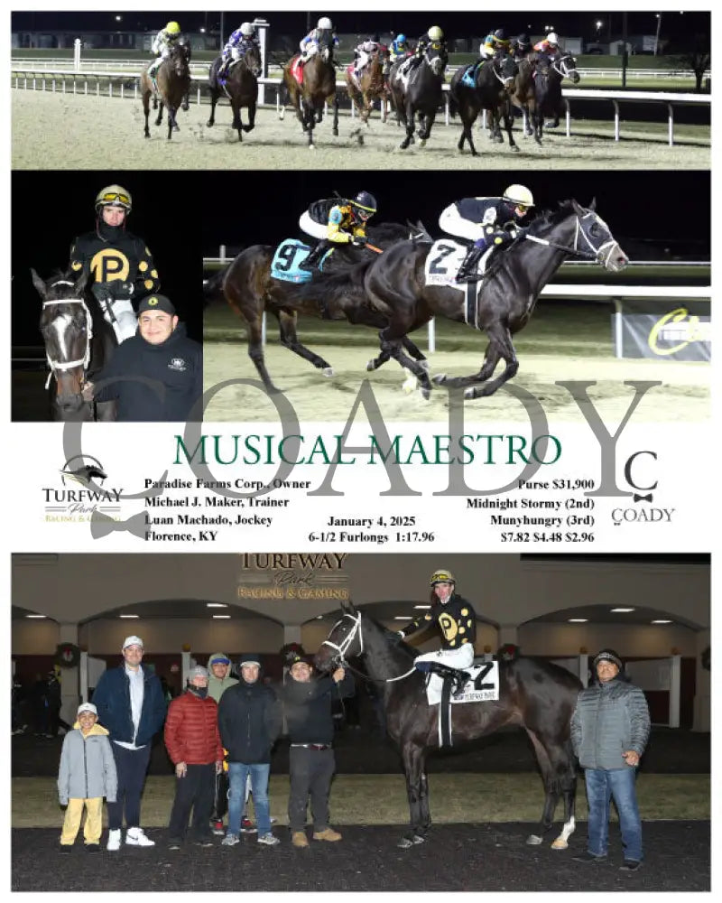 Musical Maestro - 01-04-25 R07 Tp Turfway Park