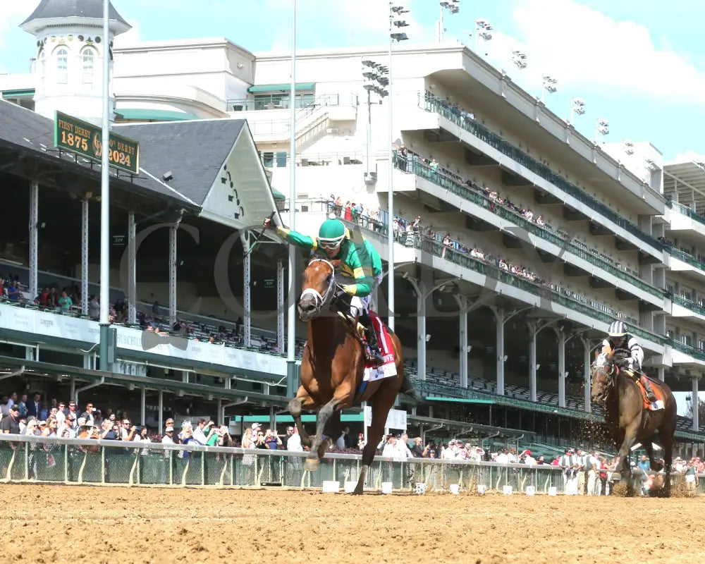 Musical Mischief - The Fasig-Tipton Locust Grove G2 09-14-24 R07 Cd Under Rail 02 Churchill Downs