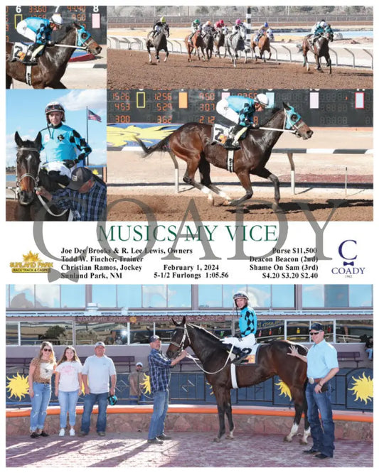 Musics My Vice - 02-01-24 R07 Sun Sunland Park