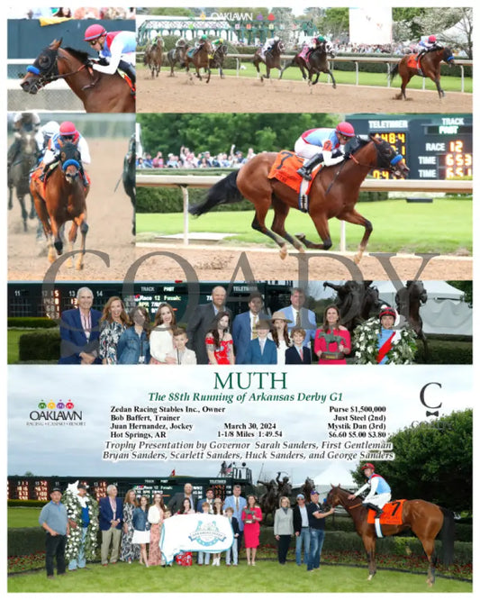 Muth - The 88Th Running Of Arkansas Derby G1 03 - 30 - 24 R12 Op Oaklawn Park
