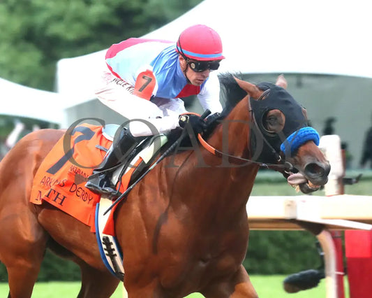 Muth - The 88Th Running Of Arkansas Derby G1 03 - 30 - 24 R12 Op Tight Finish 02 Oaklawn Park