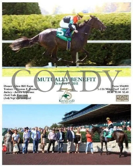 Mutually Benefit - 100711 Keeneland