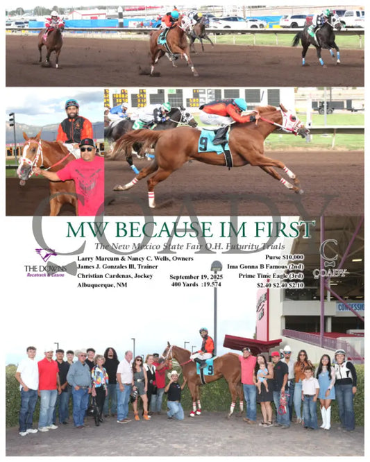 MW BECAUSE IM FIRST - The New Mexico State Fair Q.H. Futurity Trials - 09-19-25 - R11 - ALB - Coady Media - Kurtis Coady Photography