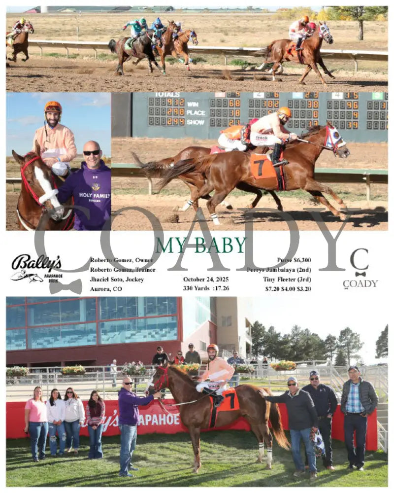 MY BABY - 10-24-25 - R07 - ARP Arapahoe Park
