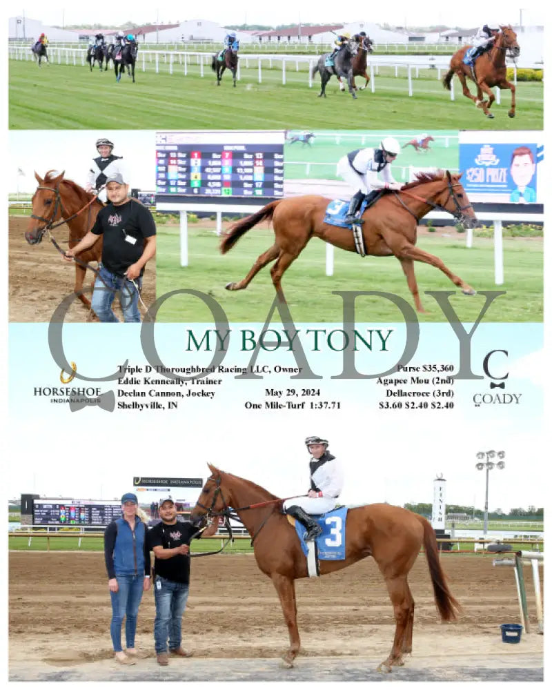 My Boy Tony - 05-29-24 R05 Ind Indiana Grand
