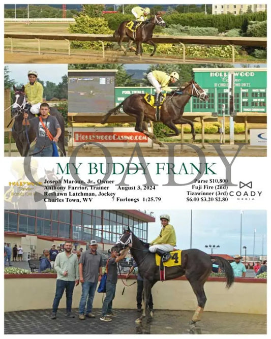 My Buddy Frank - 08-03-24 R01 Ct Hollywood Casino At Charles Town Races
