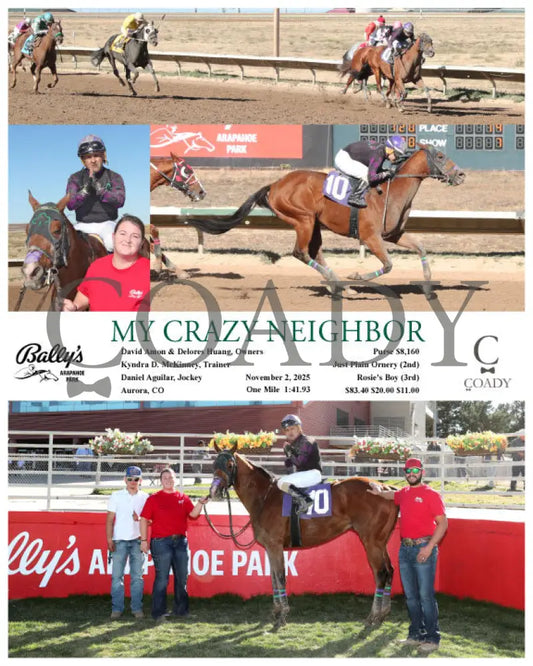 MY CRAZY NEIGHBOR - 11-02-25 - R02 - ARP Arapahoe Park