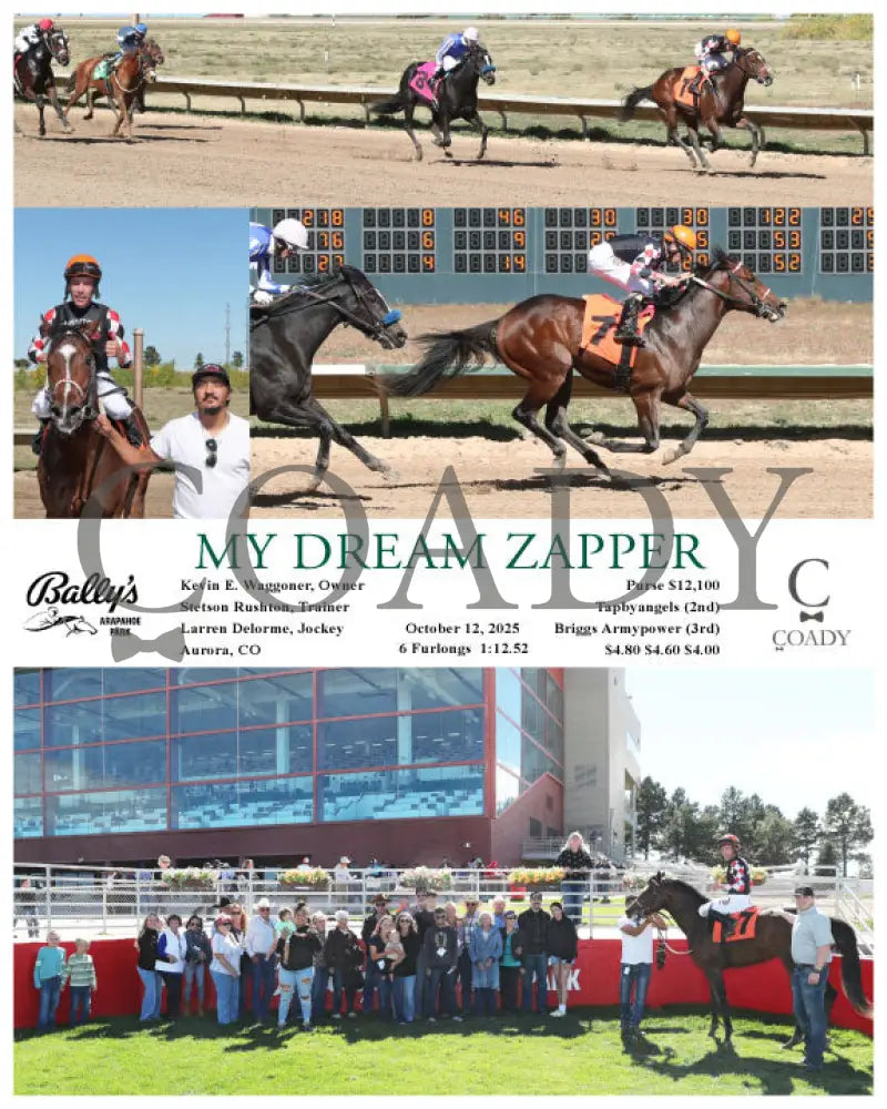 MY DREAM ZAPPER - 10-12-25 - R01 - ARP Arapahoe Park