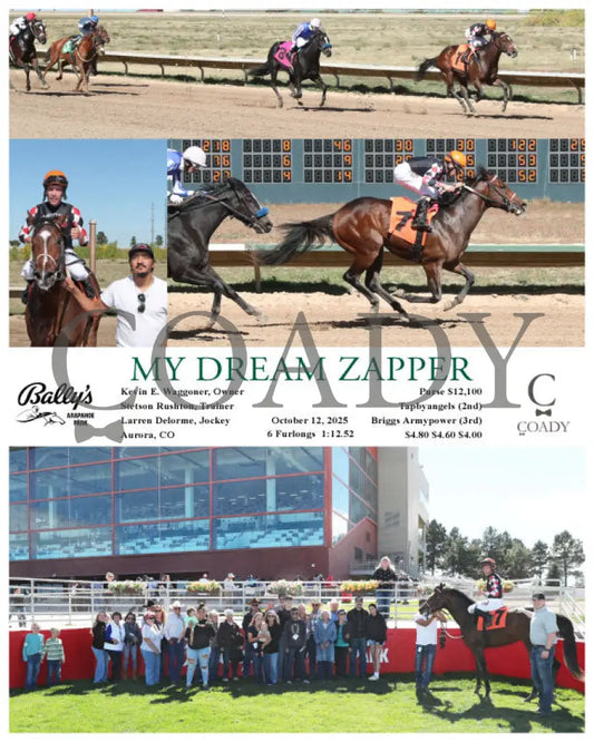 MY DREAM ZAPPER - 10-12-25 - R01 - ARP Arapahoe Park