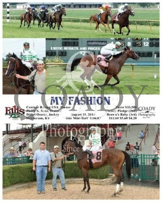 My Fashion - 081514 Race 07 Elp Ellis Park