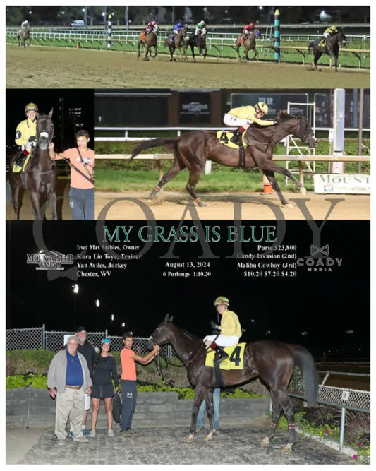My Grass Is Blue - 08-13-24 R07 Mnr Mountaineer Park