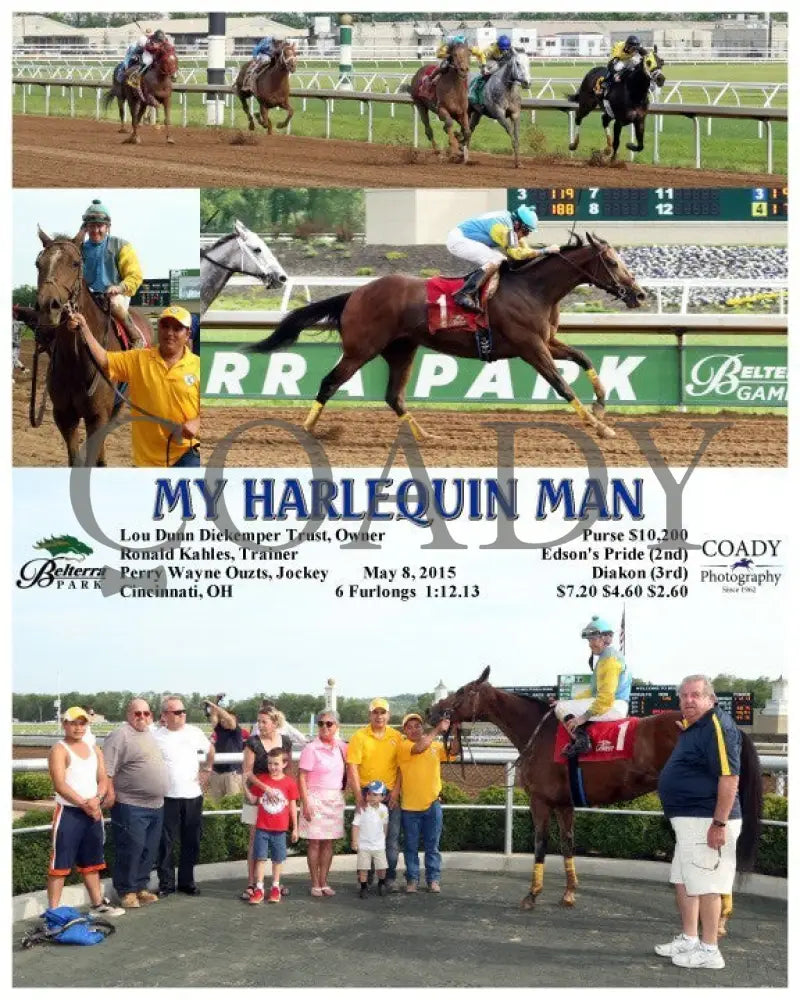 My Harlequin Man - 050815 Race 06 Btp Belterra Park